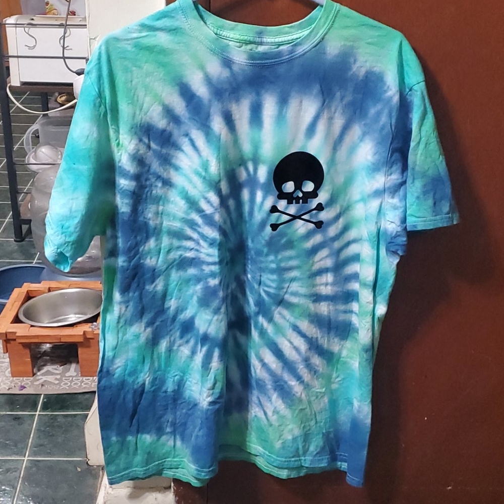 Home made tie dye tee